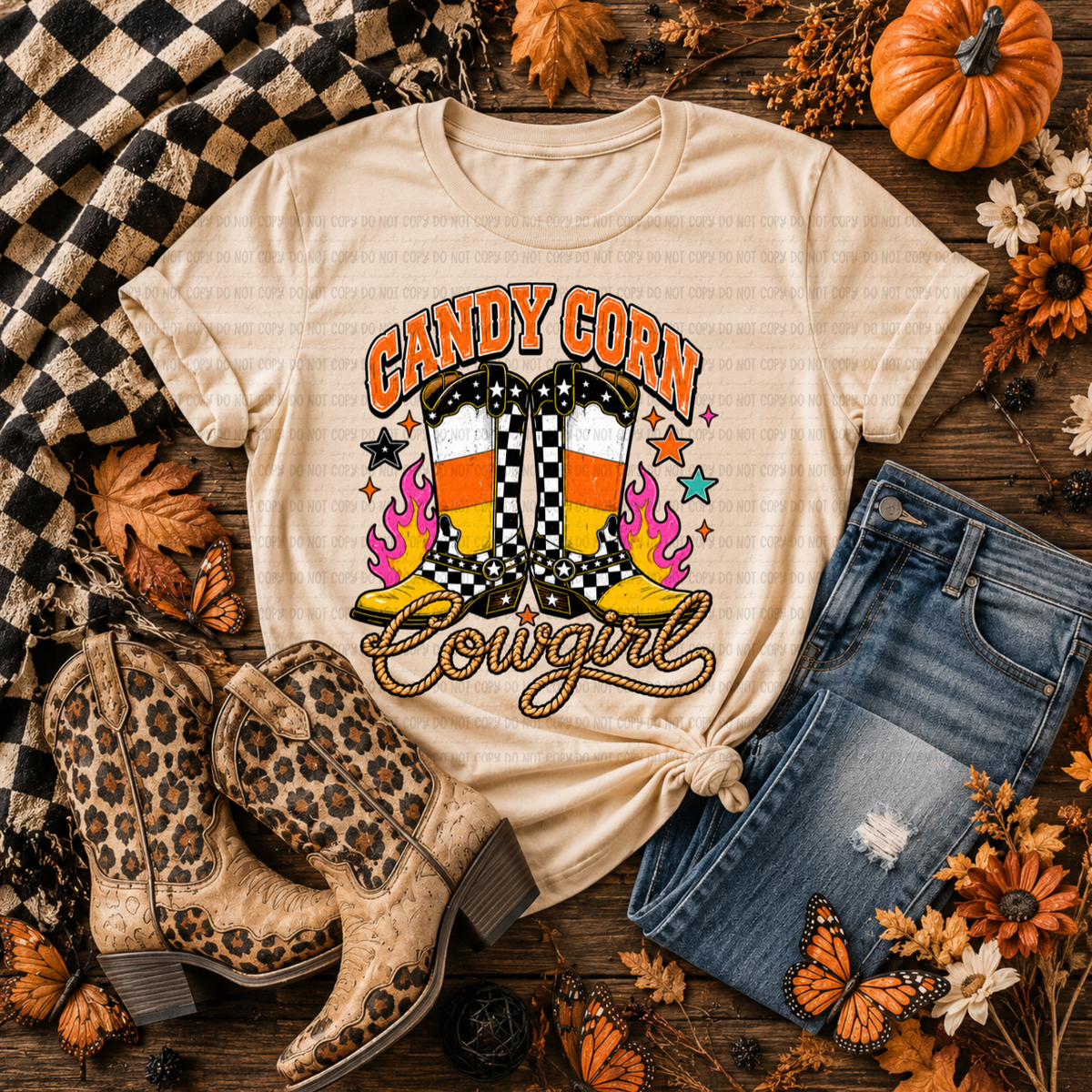 Cany corn cowgirl (Revel) DTF Transfer