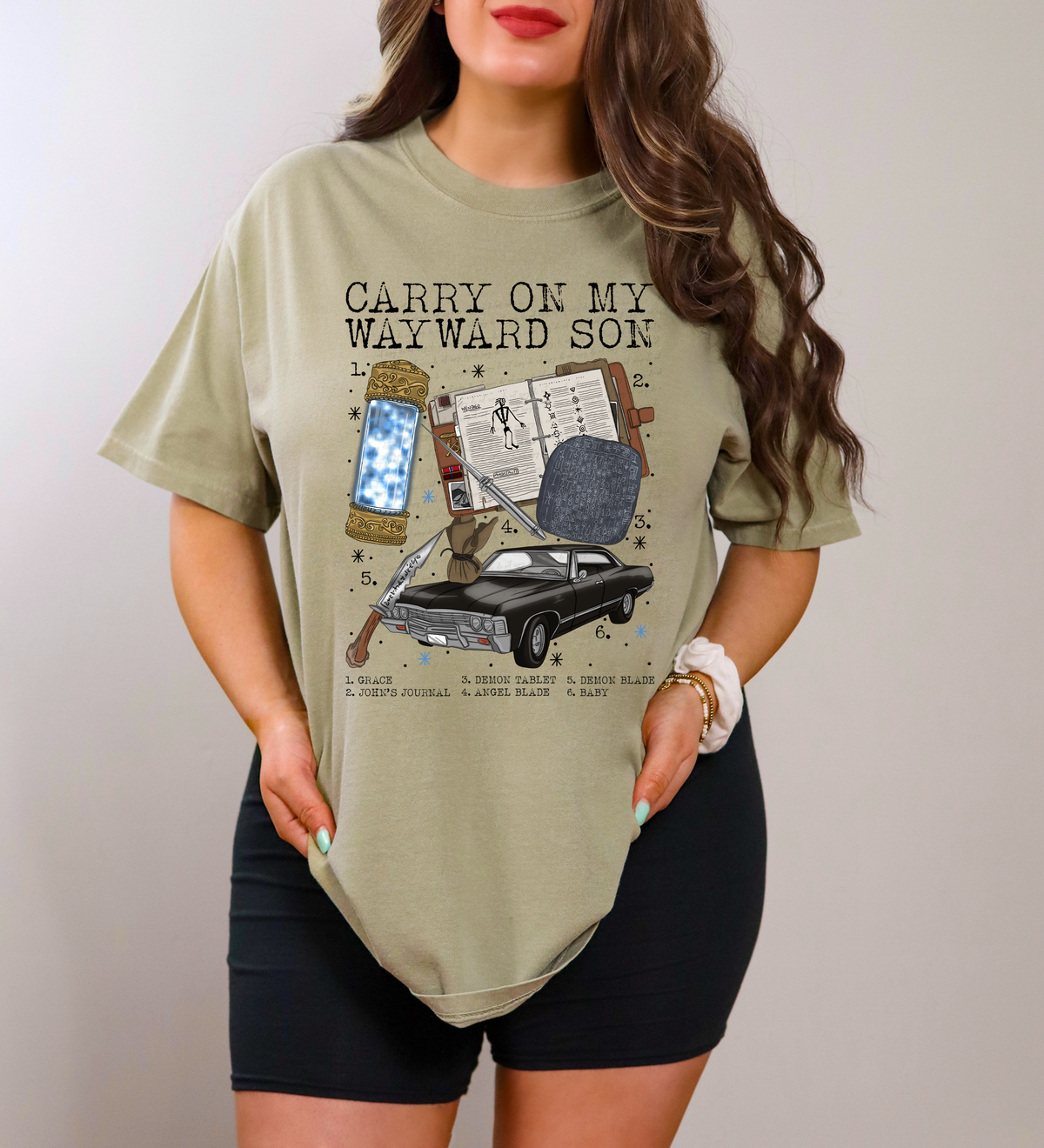 Carry On My Wayward Son Chart 115493 DTF transfer
