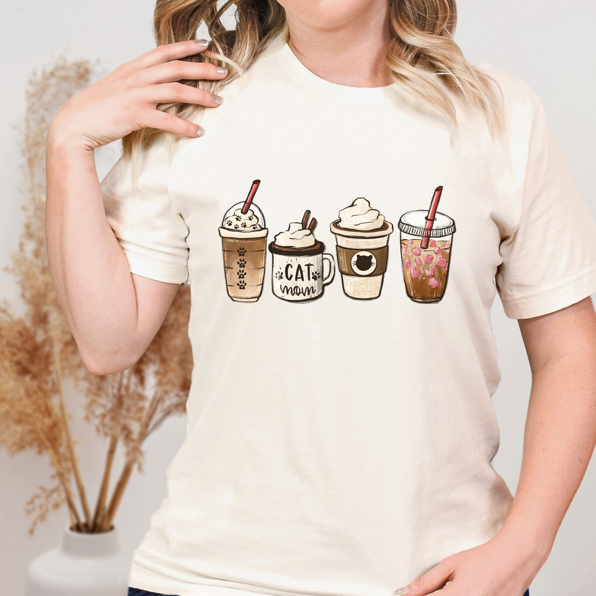 Coffee Cat Mom 3018 DTF TRANSFER