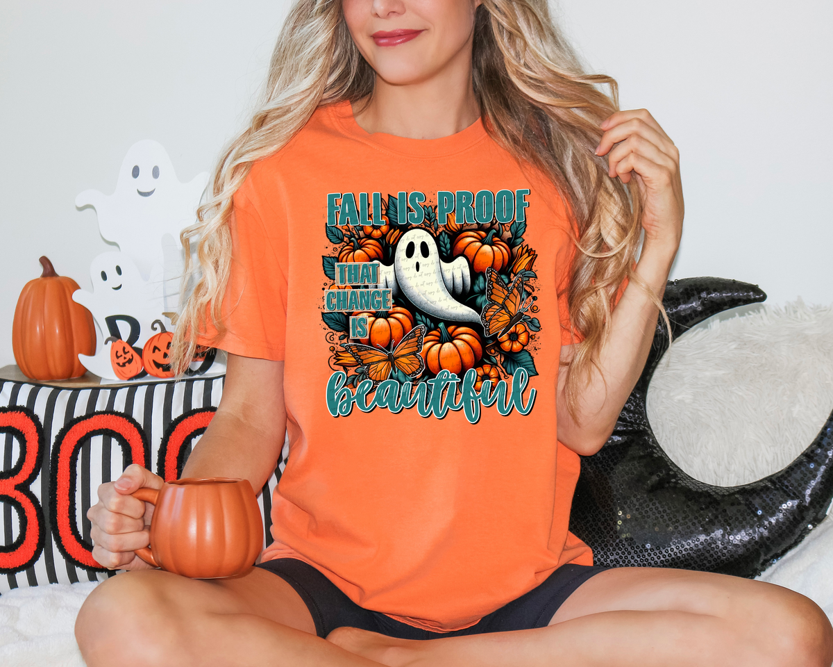Fall Is Proof That Change Is Beautiful 51879 DTF transfer