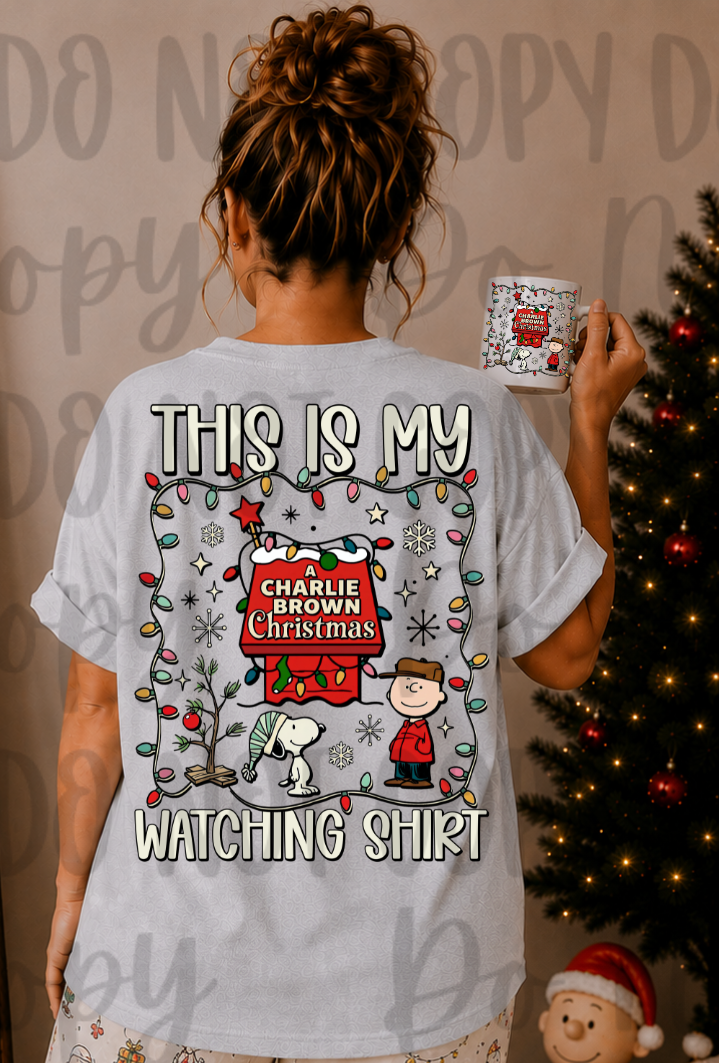 CB watching shirt (BACK ONLY) (Starlight) DTF