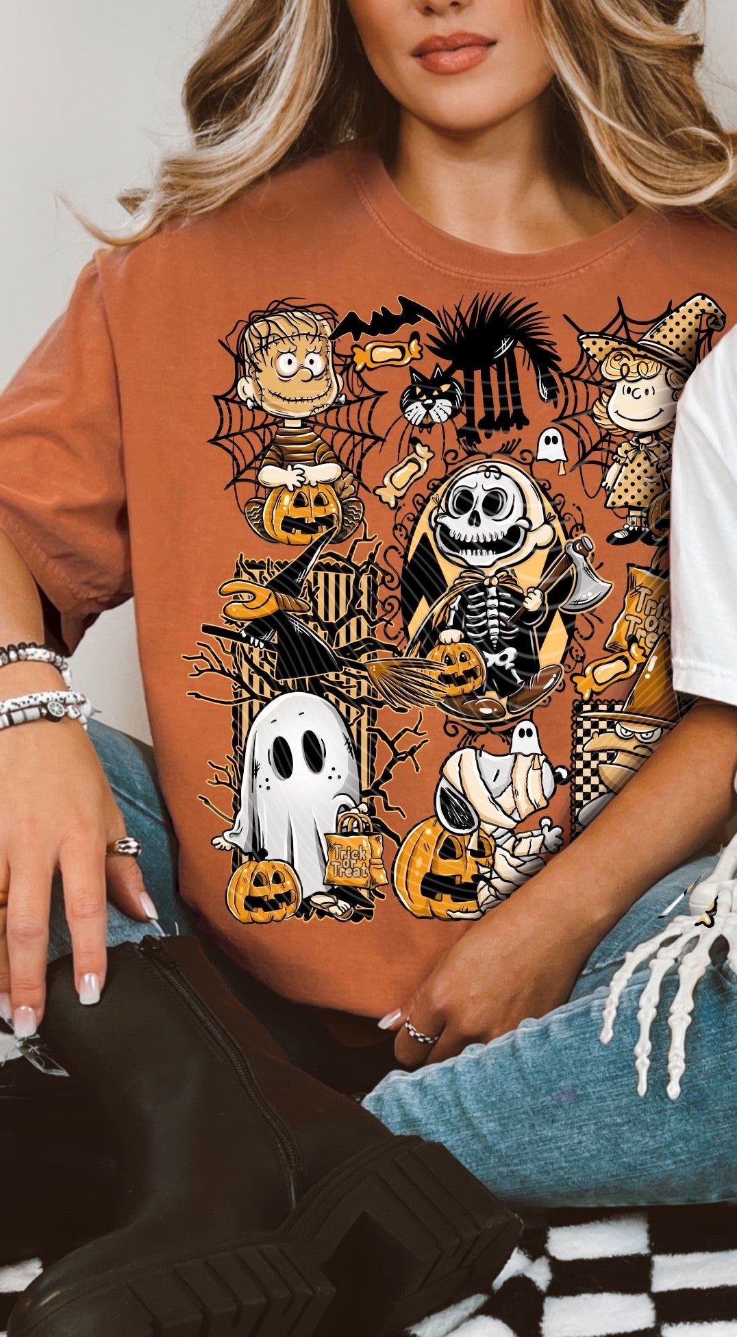 Halloween squad ORANGE FRONT (AG) DTF transfer