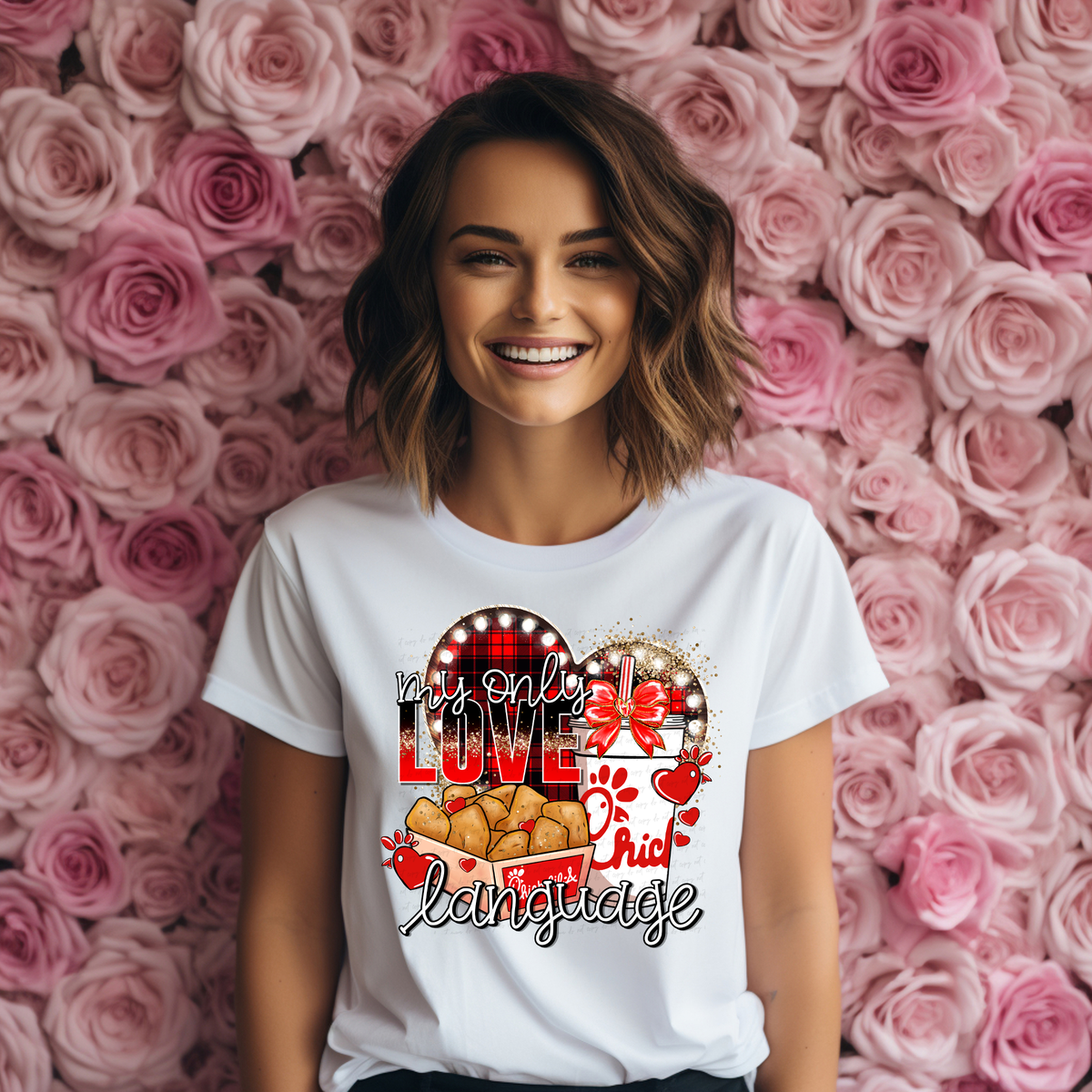 My Only Love Language Chicken Fillet 117590 DTF transfer