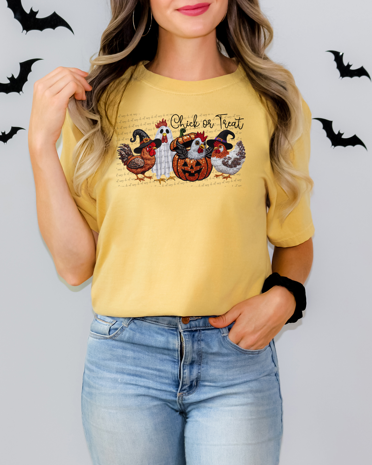 Chick Or Treat 59641 DTF Transfer