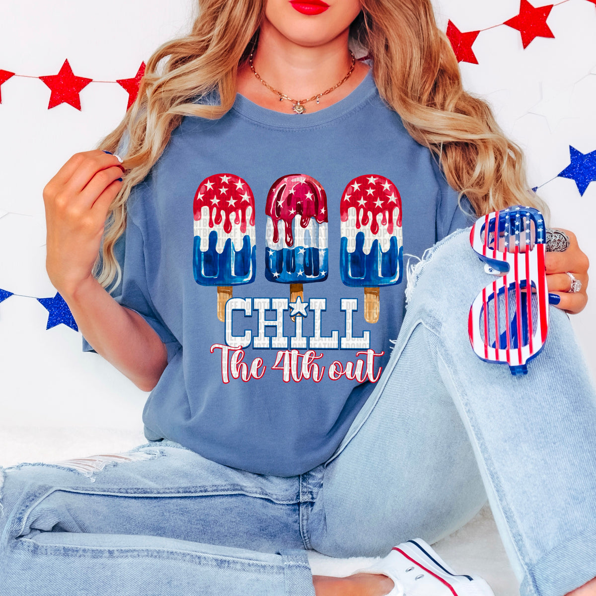 Chill The 4th Out 104496 DTF transfer