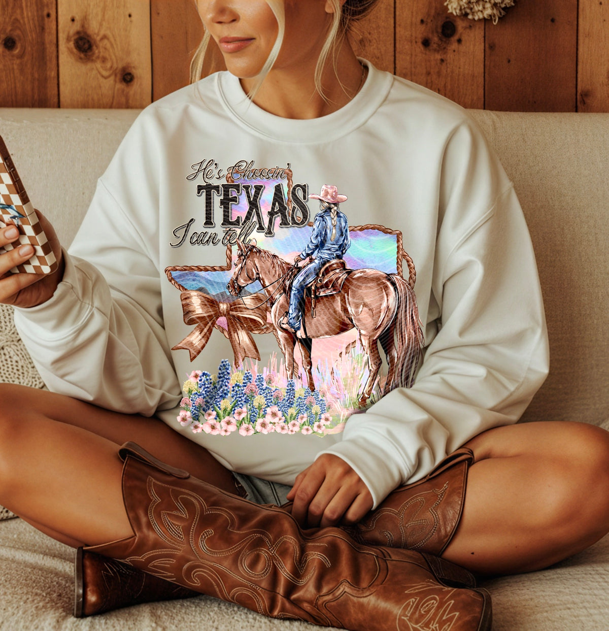 Choosin' Texas (AG) DTF Transfer