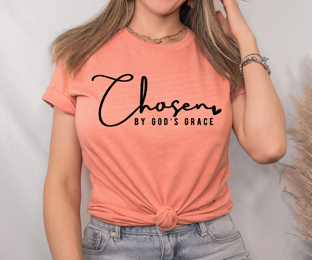 Chosen By God's Grace 76159 DTF Transfer
