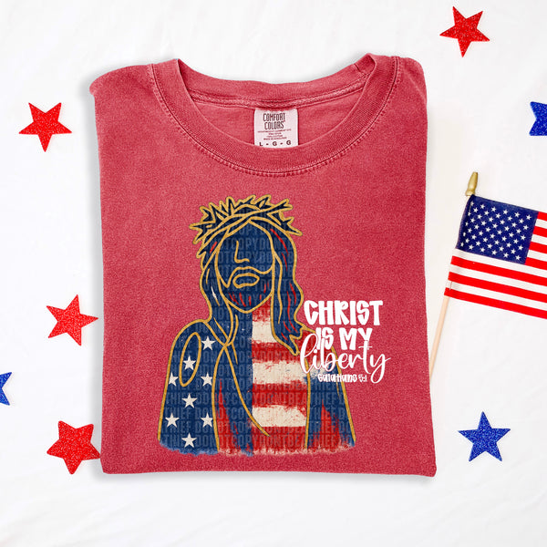 Christ is my liberty (SDD) 100225 DTF transfer