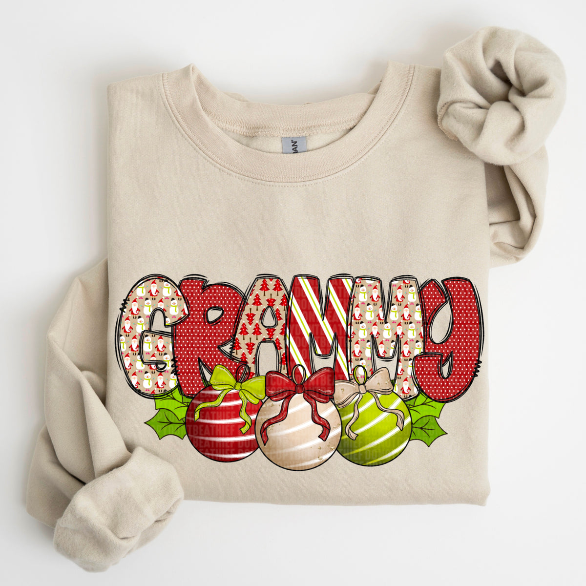 Grammy Christmas Bells (SDD) DTF Transfer