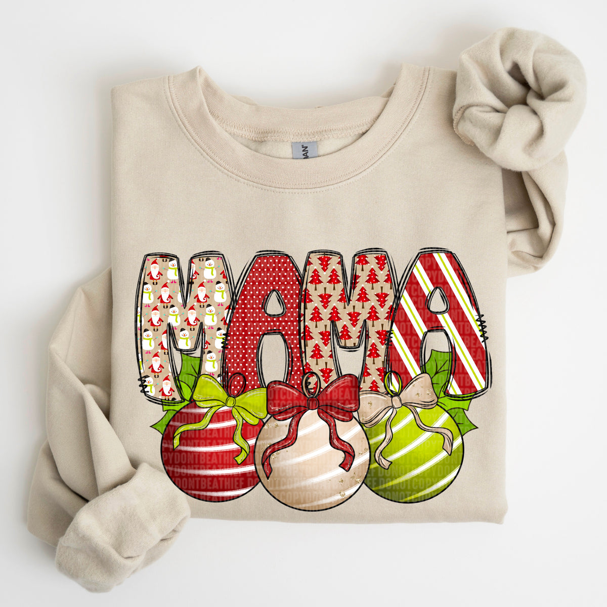 Mama Christmas Bells (SDD) DTF Transfer