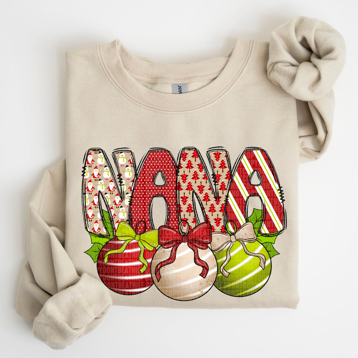 Nana Christmas Bells (SDD) DTF Transfer