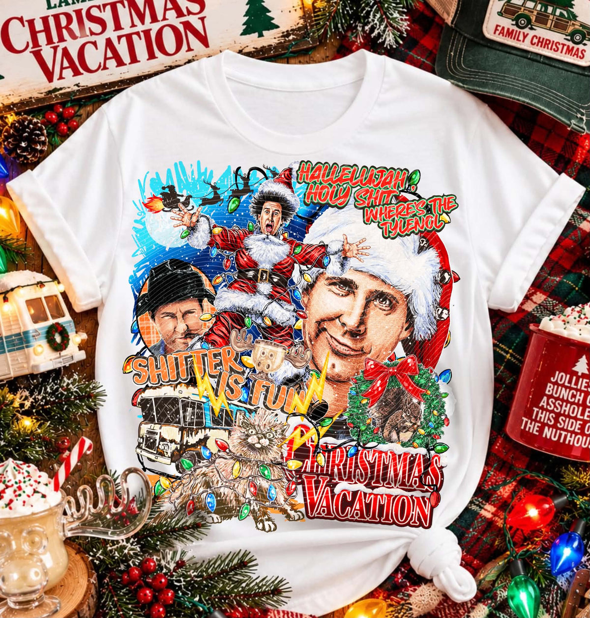 National lampoon collage (AG) DTF Transfer