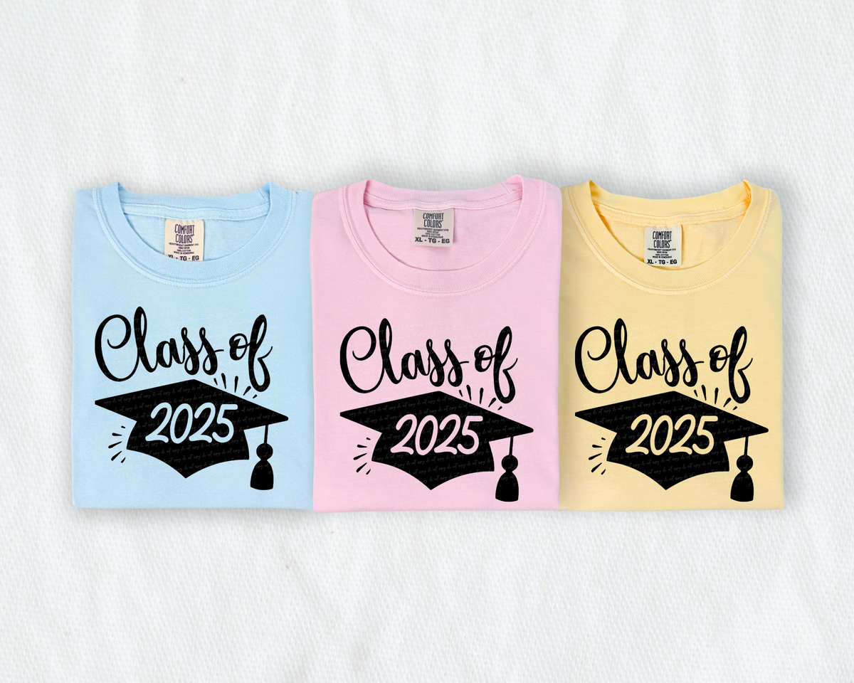Class Of 2025 Mortarboard 76670 DTF Transfer