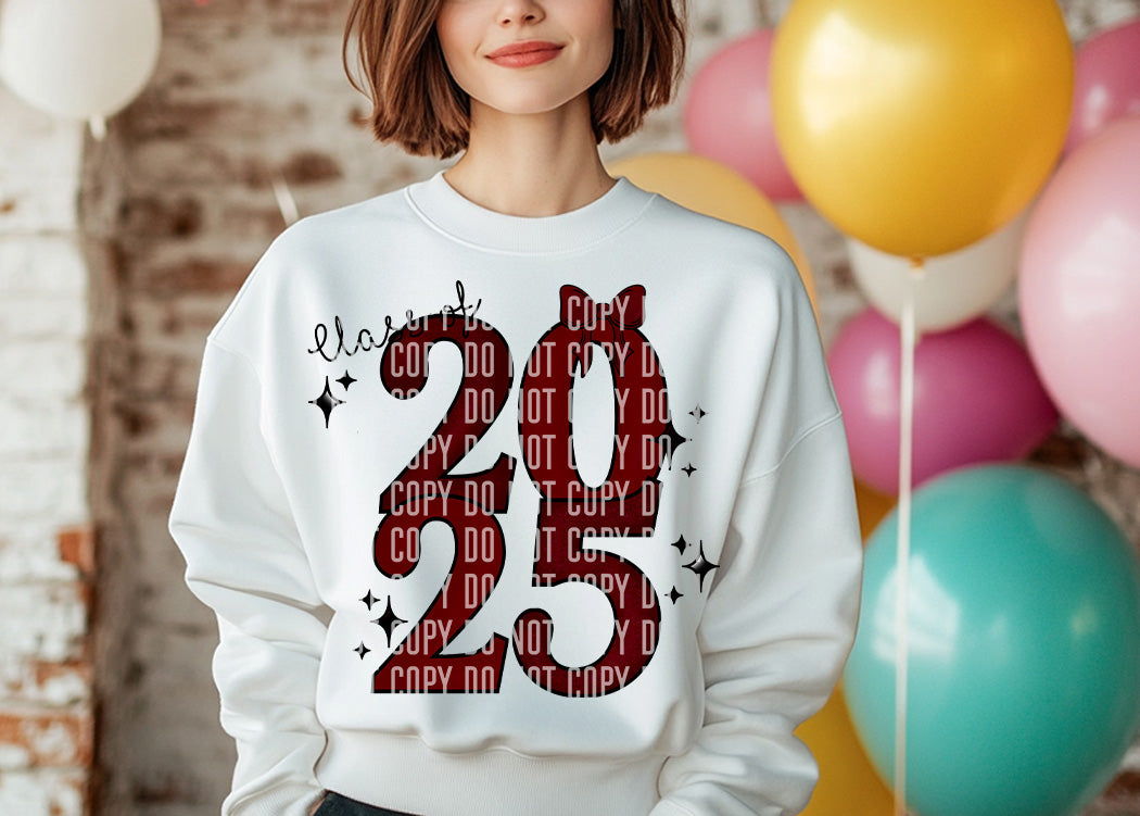 Class of 2025 Maroon (Caplinger) DTF transfer