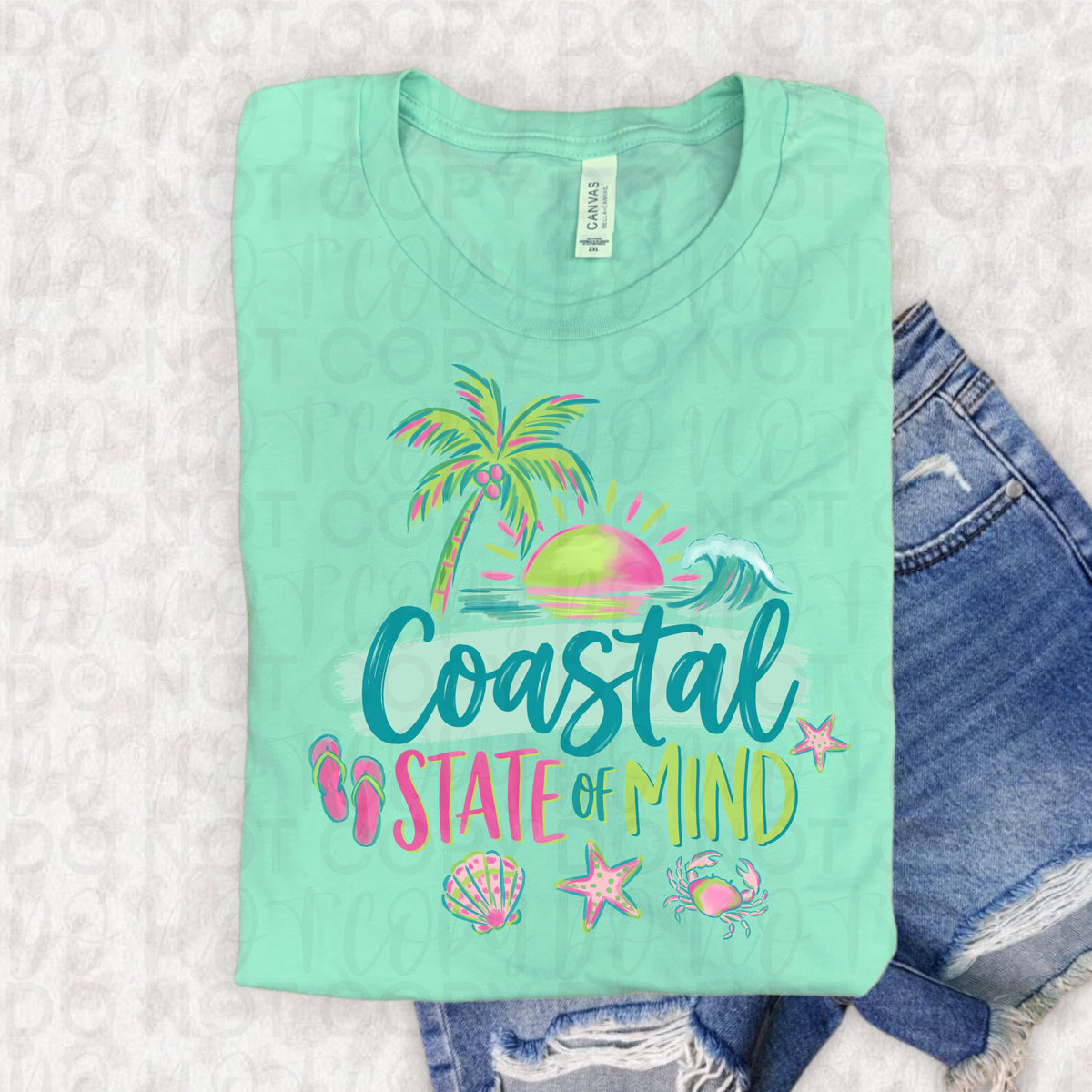 Coastal state of mind (UAC) DTF Transfer