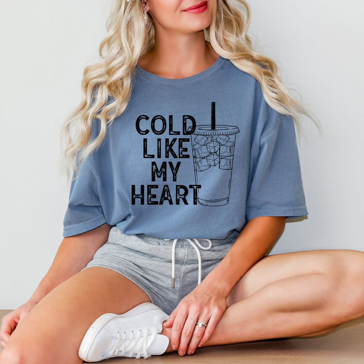 Cold Like My Heart Iced Coffee Cup 114712 DTF transfer
