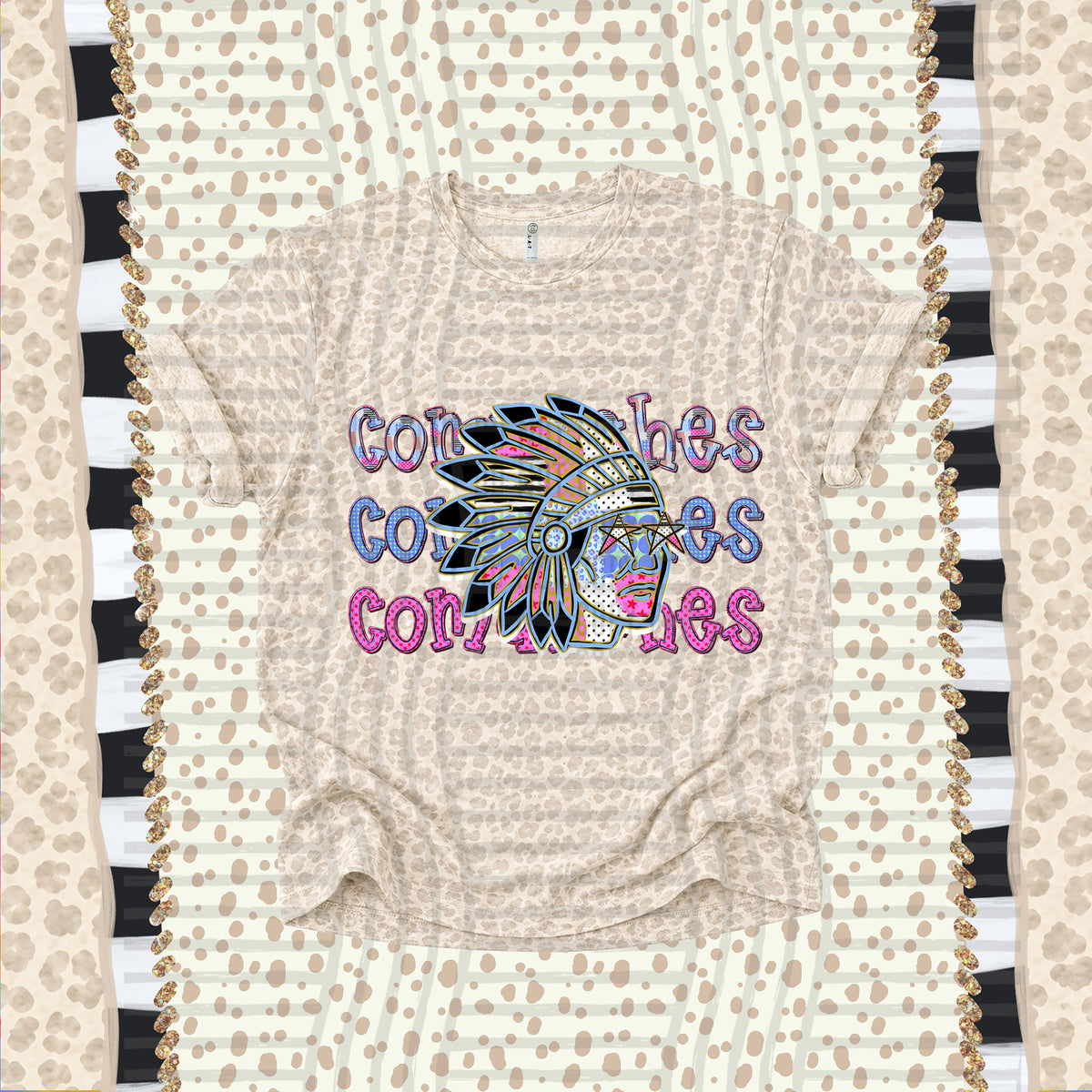 Comanches-Dolly Doodle Print (Caplinger) DTF Transfer