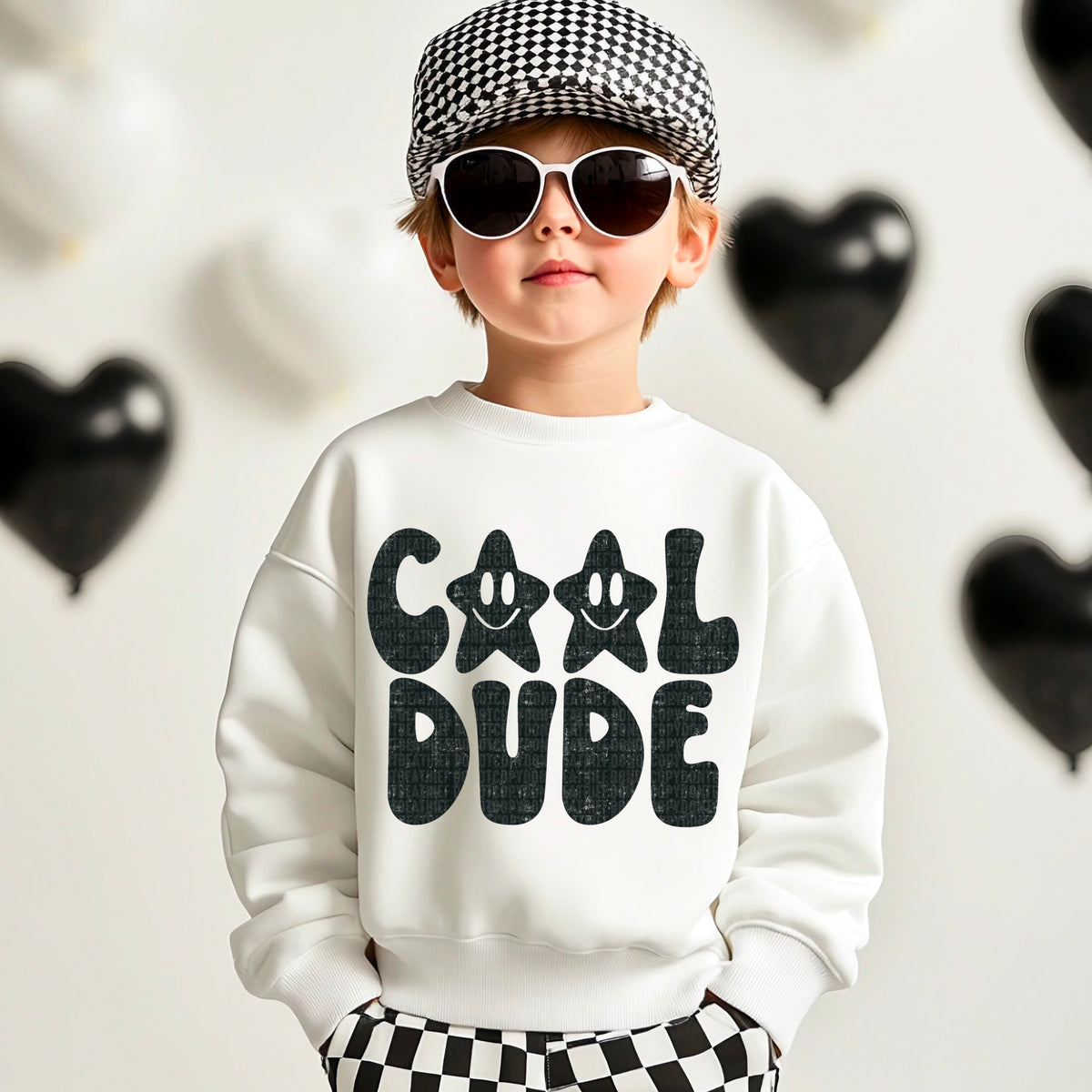 Cool dude smileys 105203 DTF transfer