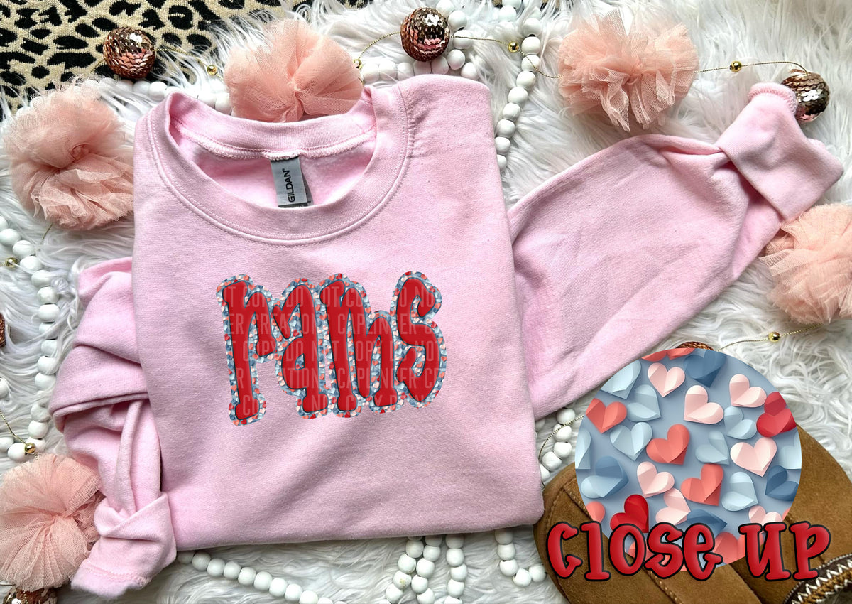 Paper Hearts Rams (Caplinger) DTF transfer