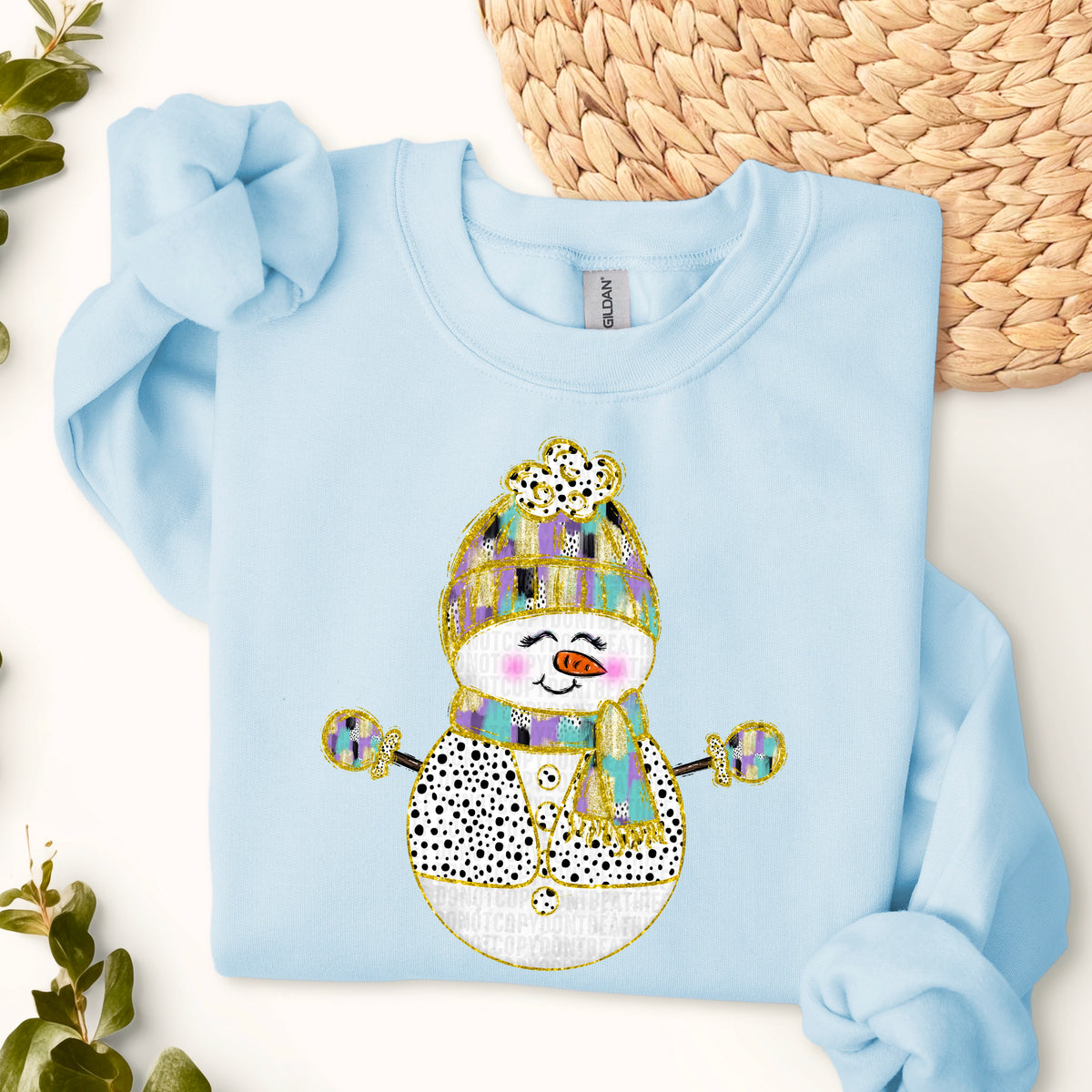Coquette Snowman (SDD) DTF Transfer