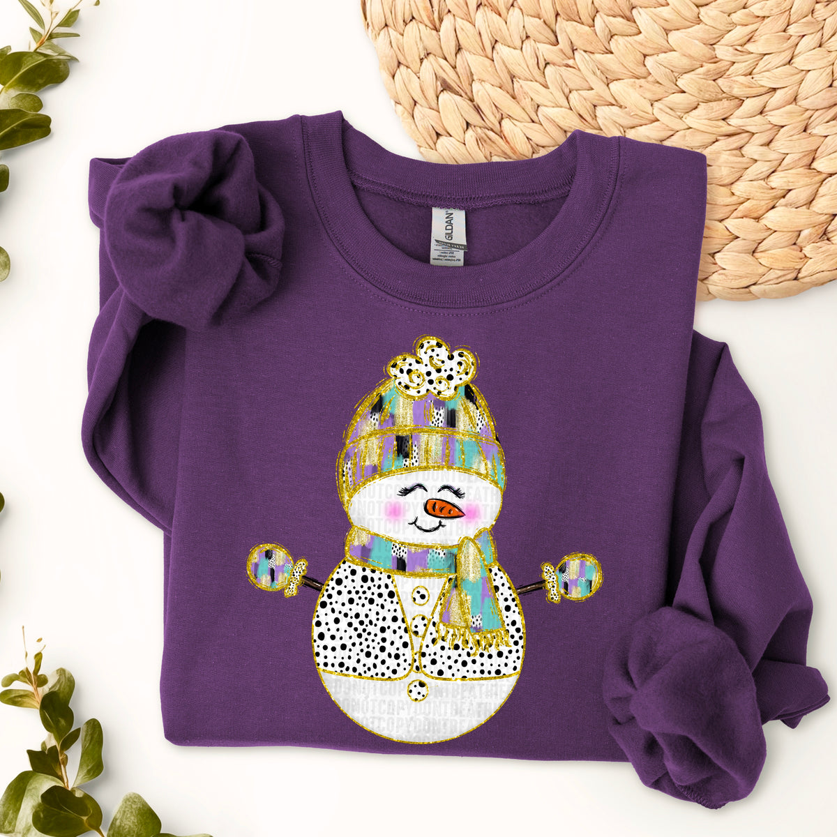 Coquette Snowman (SDD) DTF Transfer
