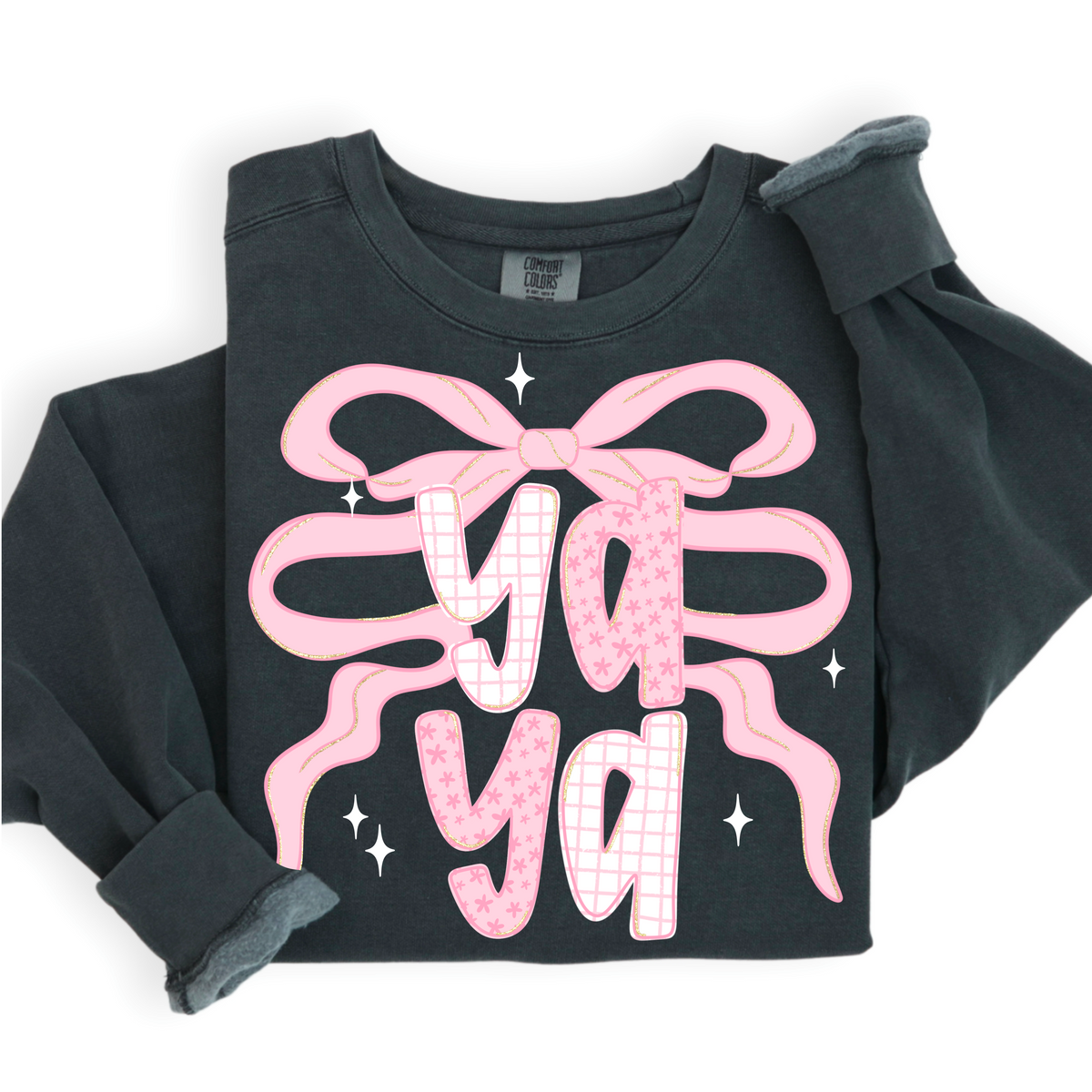 Coquette Pink Bow Yaya (CMD) 102076 DTF transfer