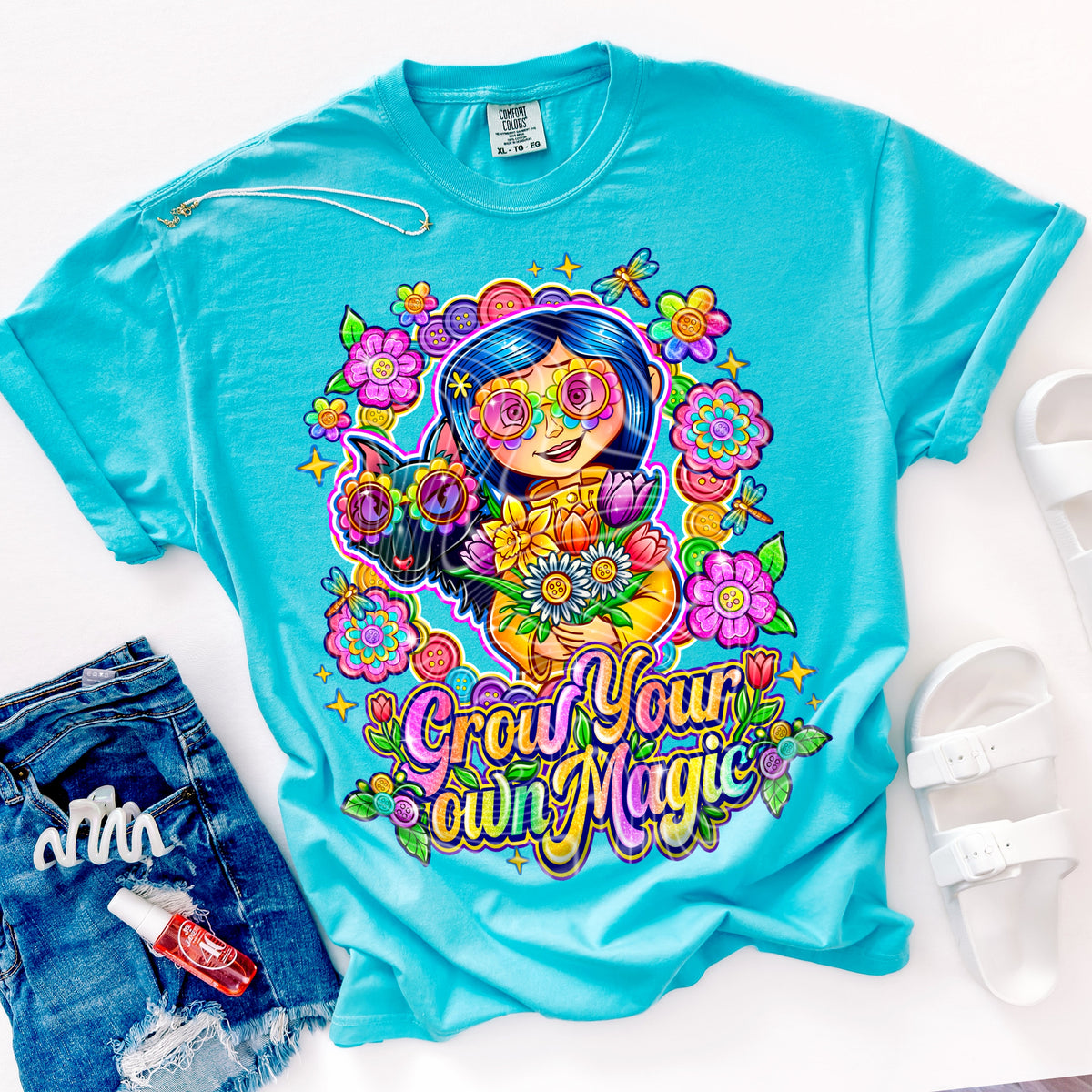 Grow your own magic (FRONT ONLY) (Gravitee) DTF Transfer