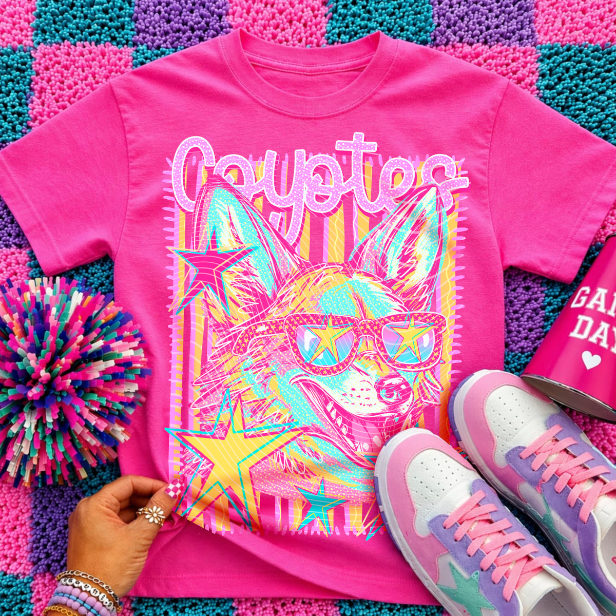 coyotes neon stars (agcm)