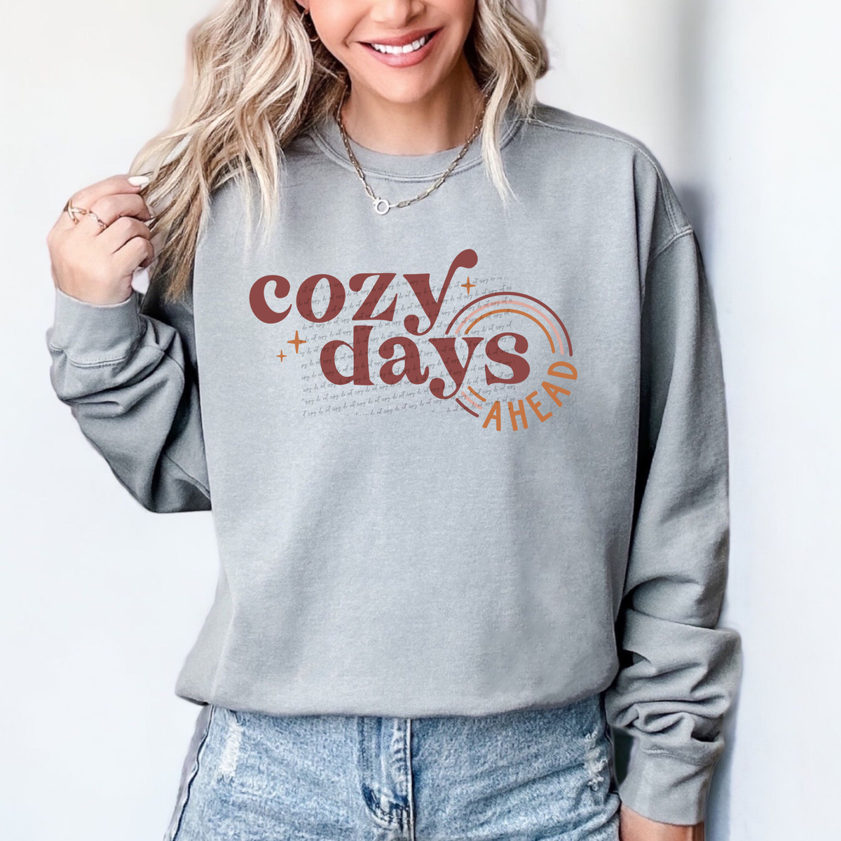 Cozy Days Ahead 46588 DTF transfer