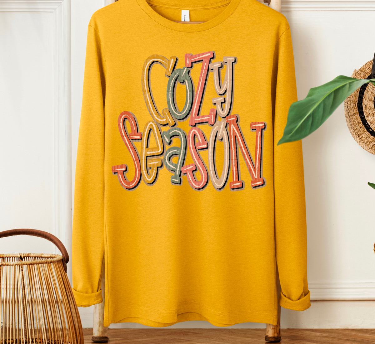 Cozy season fall colors (SDD) 109234 DTF transfer