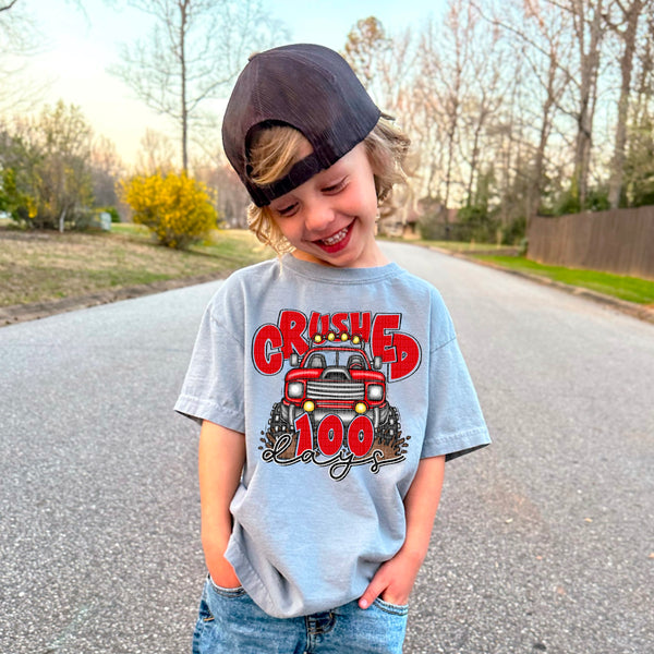 Crushed 100 days (SDD) DTF Transfer