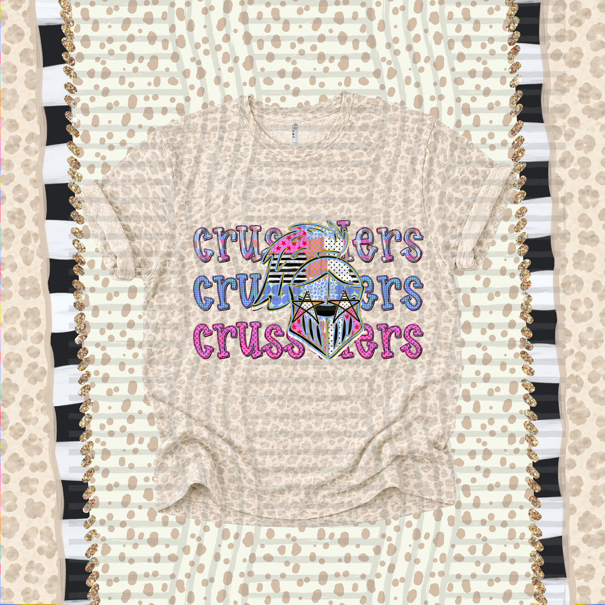 Crussaders-Dolly Doodle Print (Caplinger) DTF Transfer