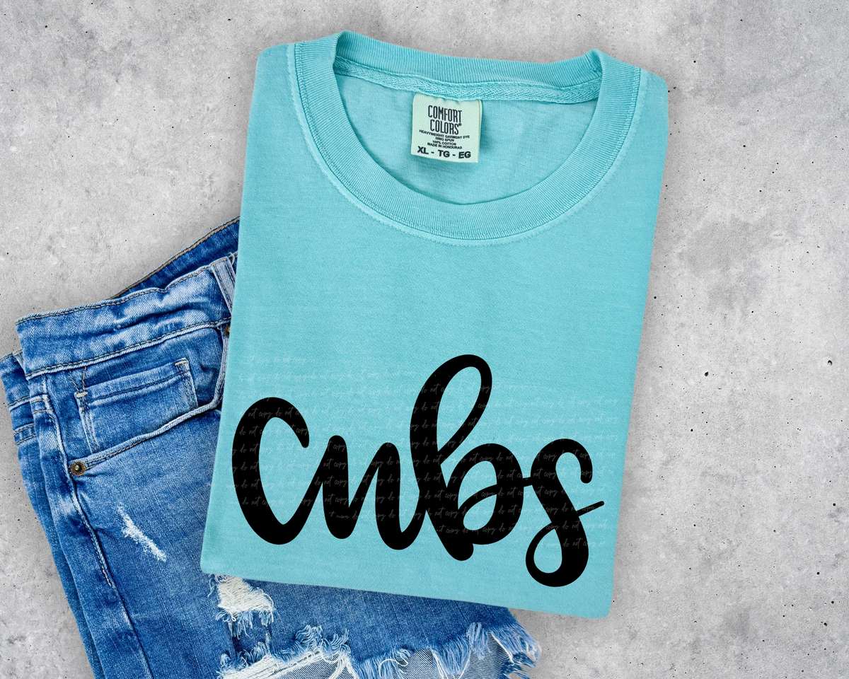 Cubs Hand Lettered 54043 DTF transfer