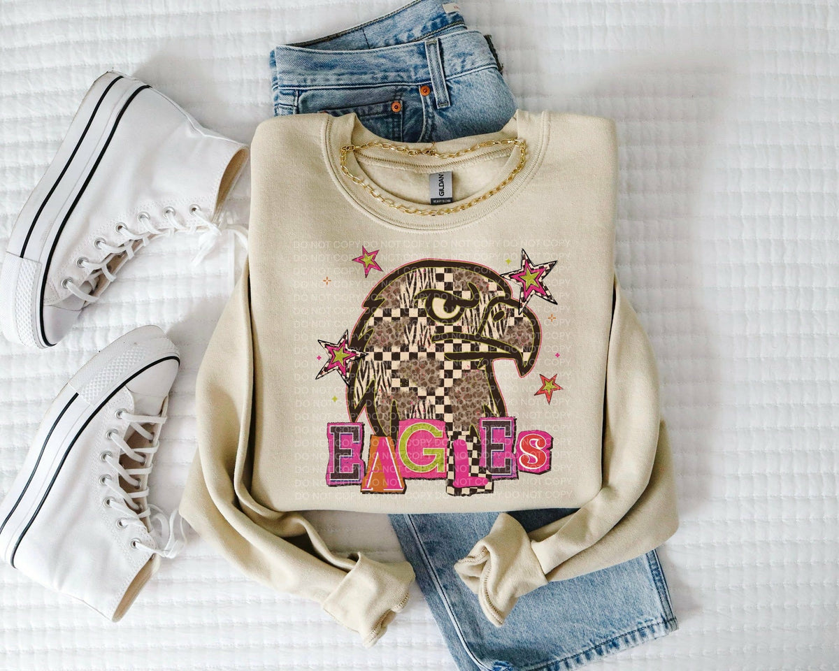 Eagles magazine font (SCG) DTF Transfer