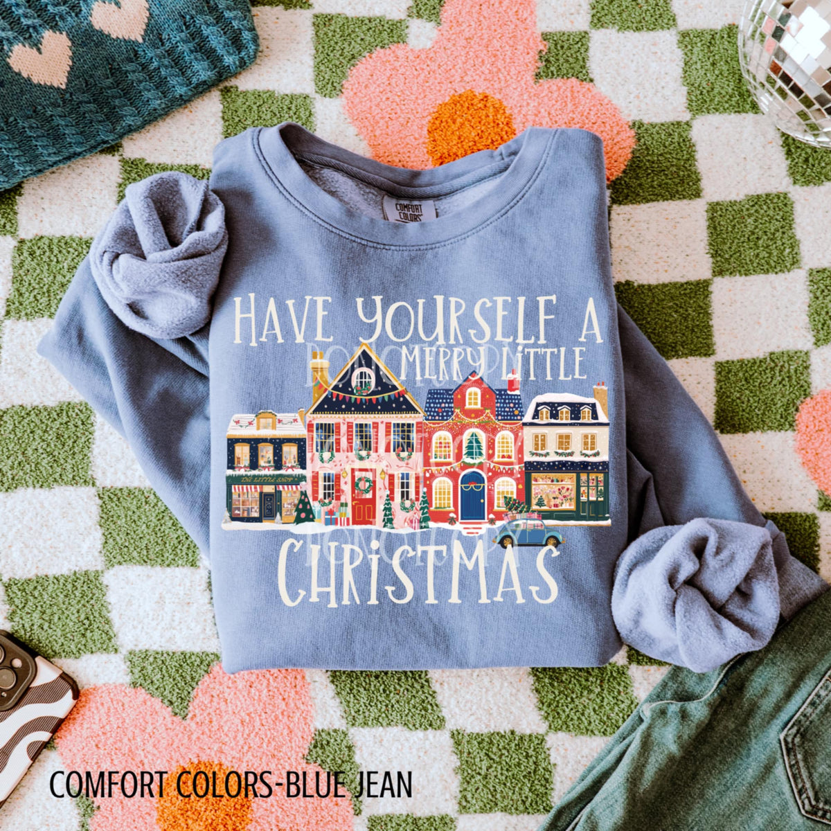 Have Yourself A Merry Christmas Town CSG DTF transfer