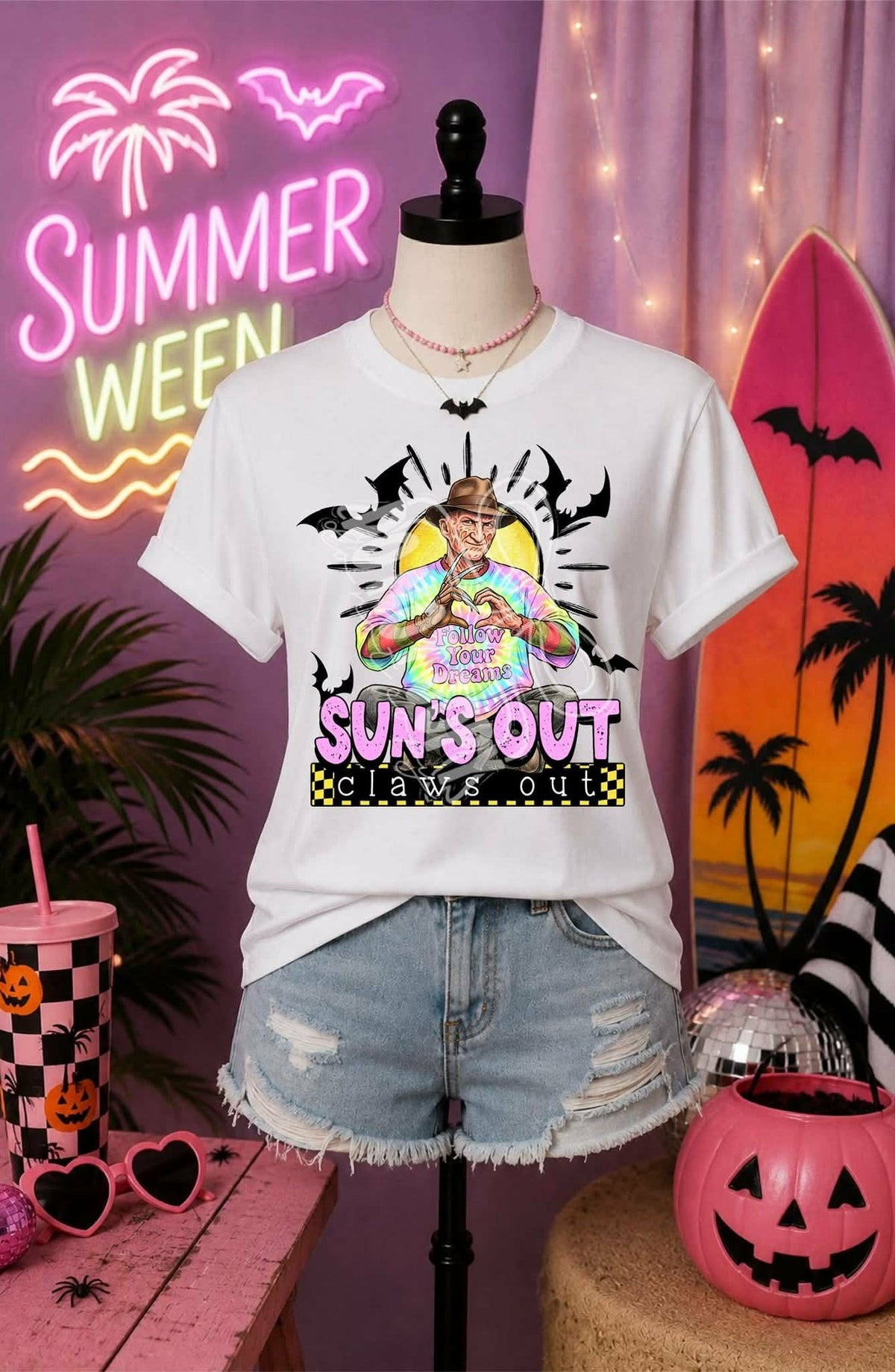 Suns out claws out (c’s) DTF Transfer