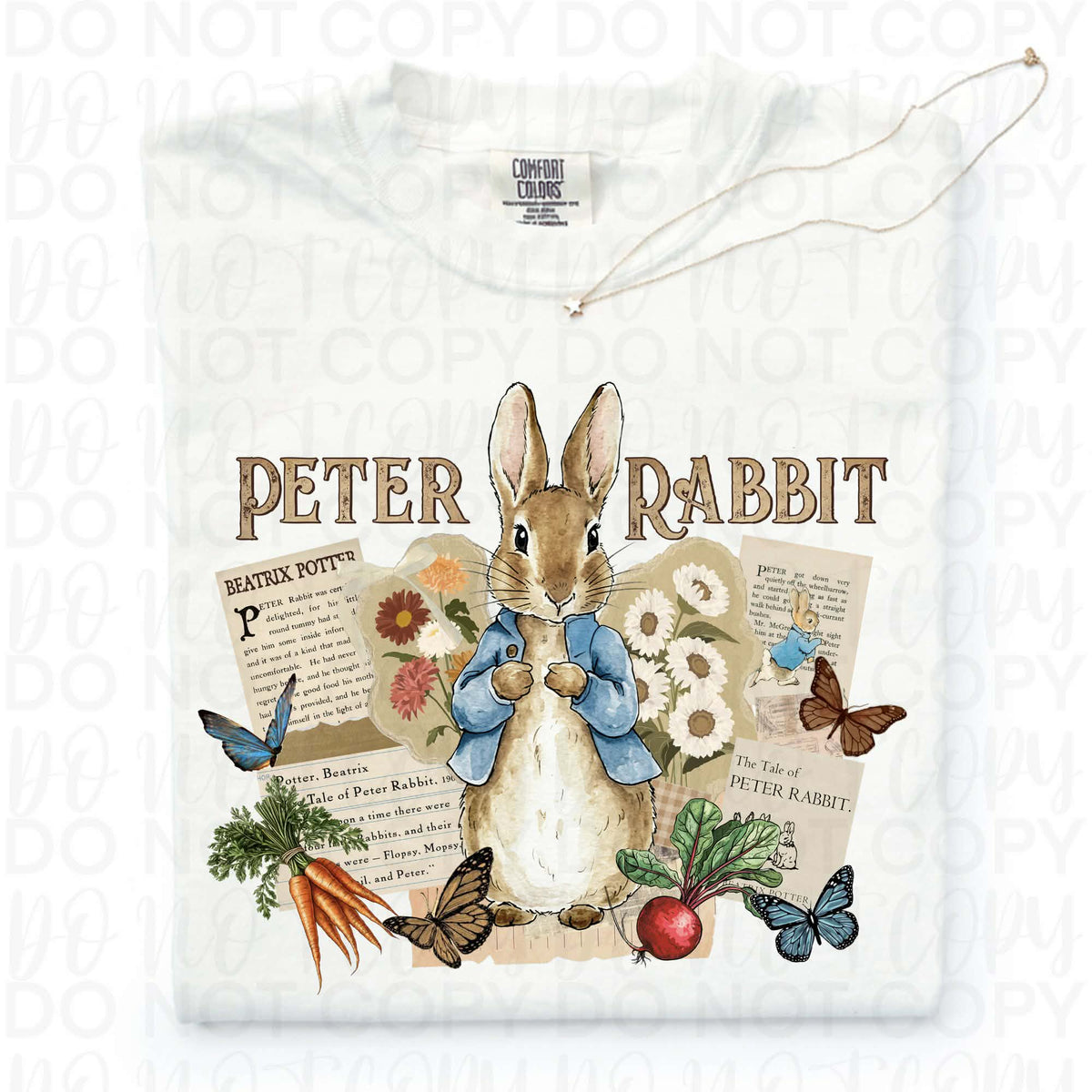 P rabbit Sunday special DTF transfer