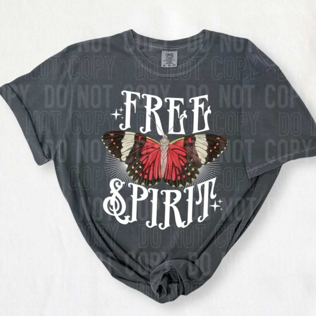 Free spirit butterfly (SBB) 96970 DTF transfer