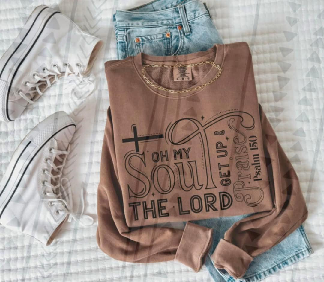 On my soul the lord (TGG) 92461 DTF transfer