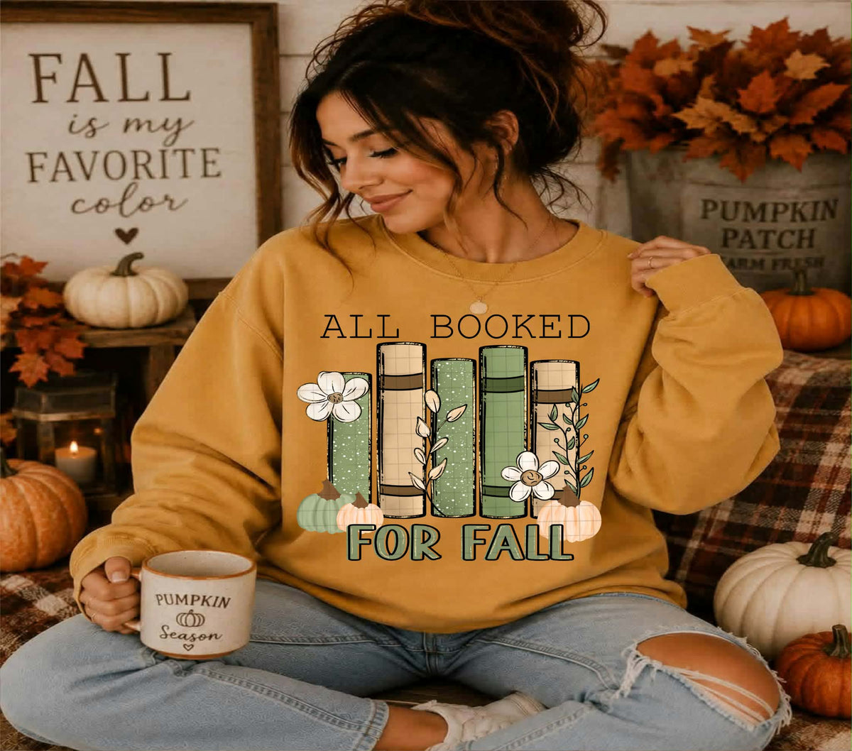 All booked for fall books (Linda) DTF transfer