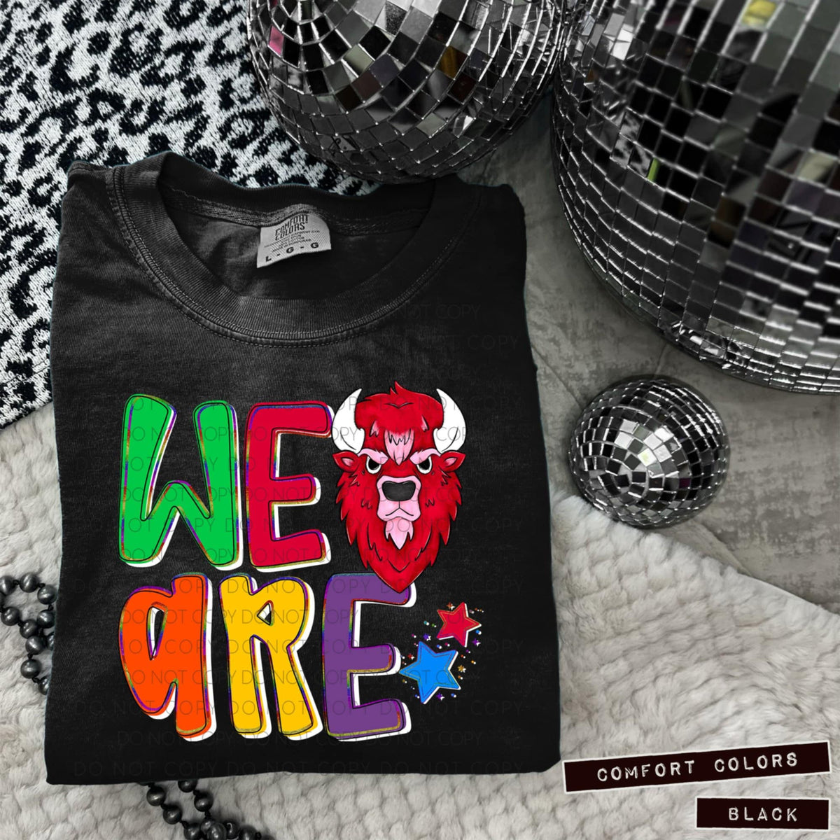 We are buffaloes red (Caplinger) 100853 DTF transfer