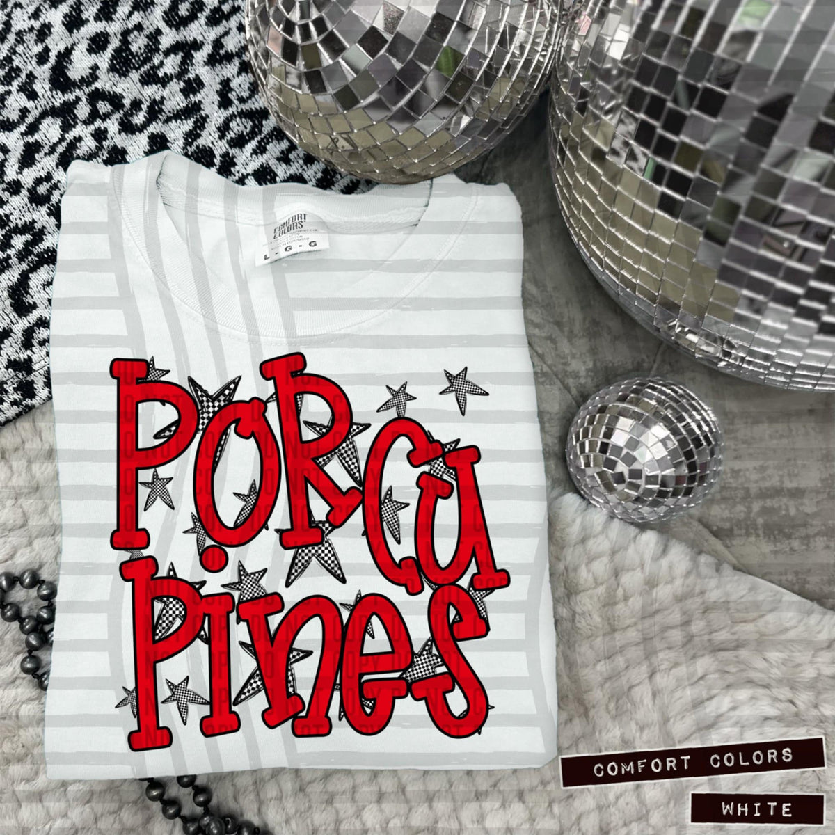 Red Staggered Mascots (Caplinger)