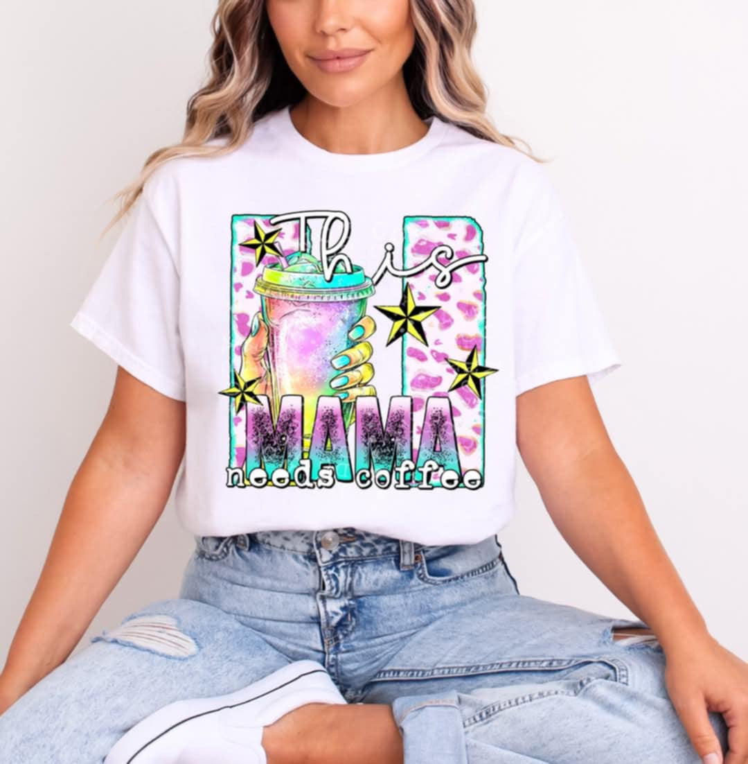 This mama needs coffee (C’s) 99921 DTF transfer