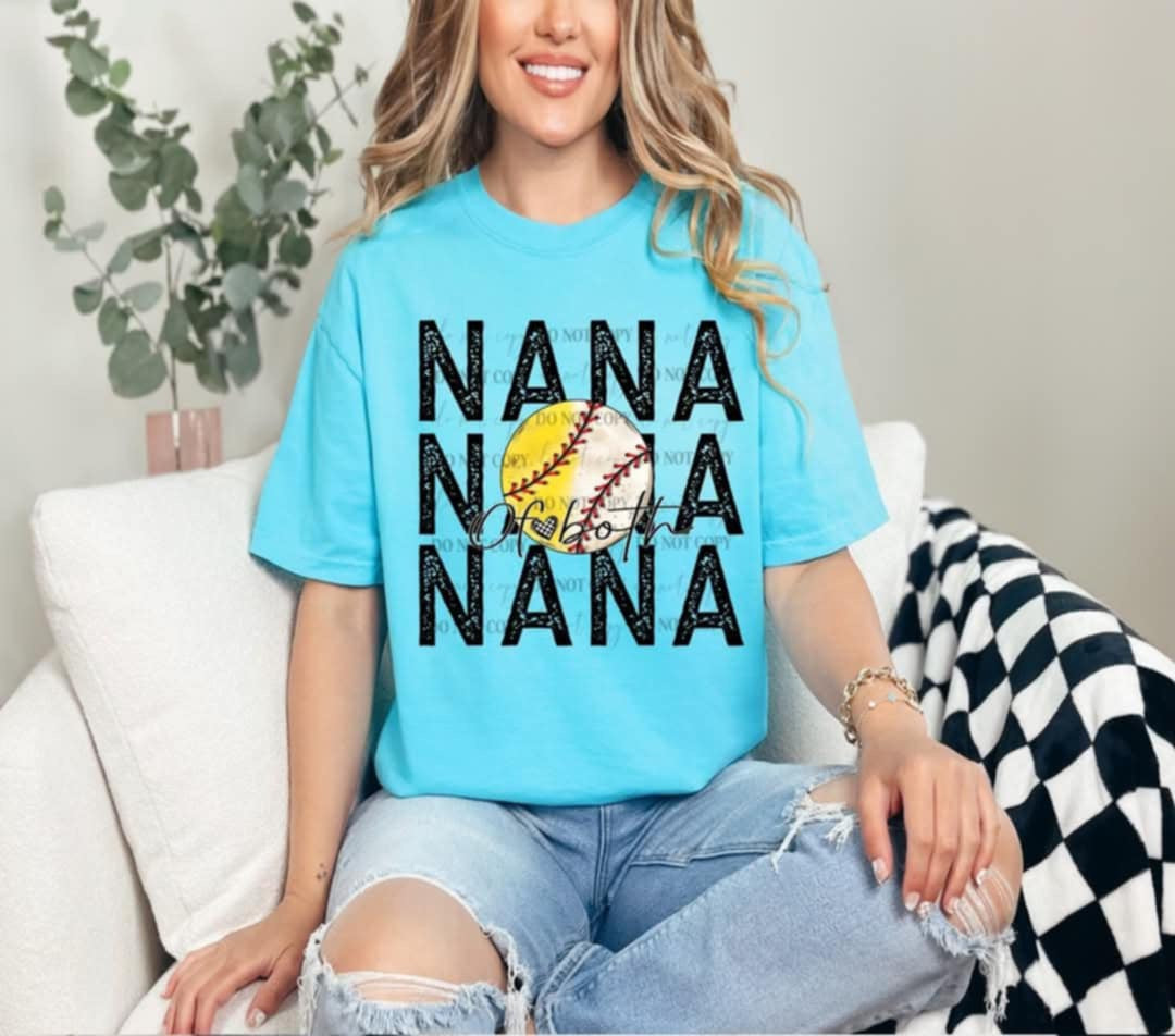 Nana of both stacked (40E) 92614 DTF transfer