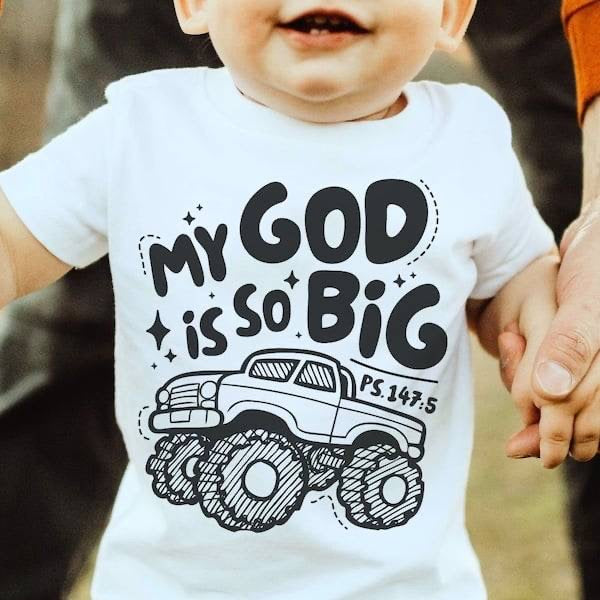 My god is so big truck (KARTA) 64041 DTF transfer