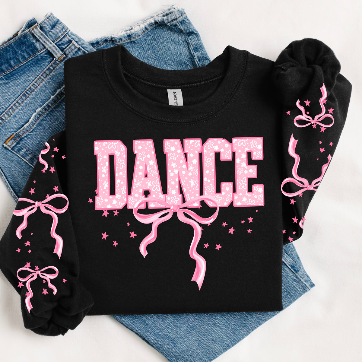 Dance Bows (set two sleeves) (CSC) DTF Transfer
