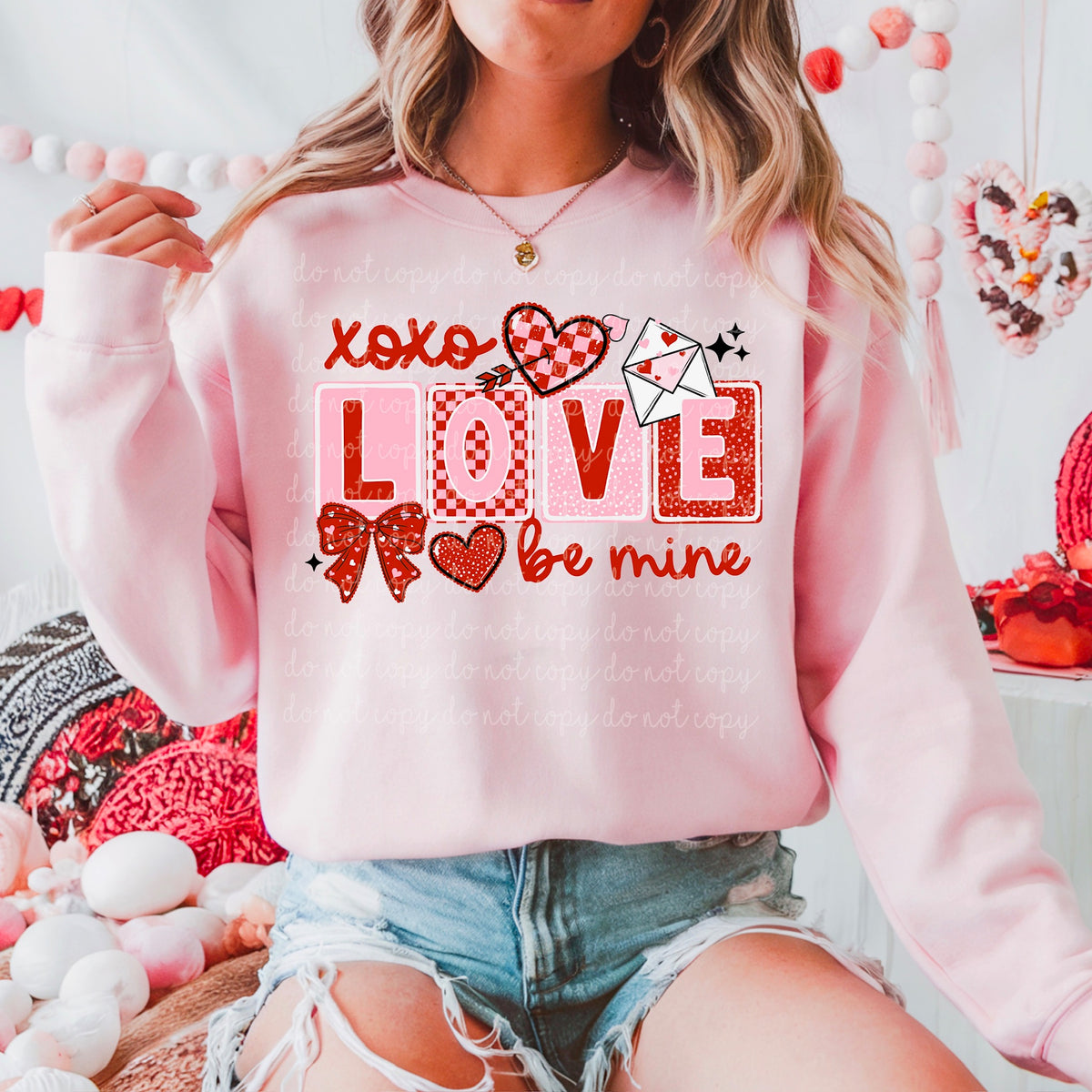 Xoxo Love Be Mine (exclusive) DTF Transfer