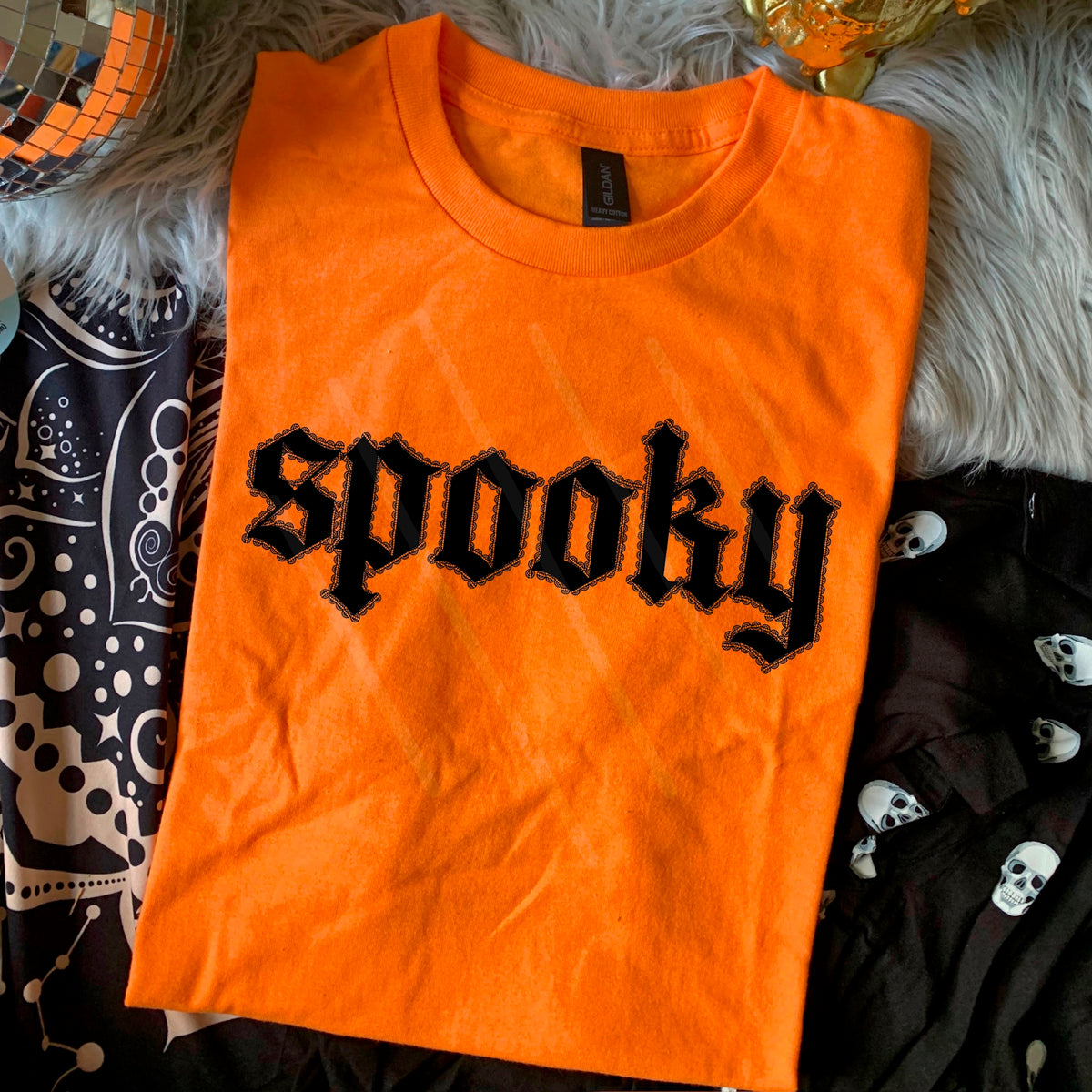 Spooky lace border Scarlow 110343 DTF transfer