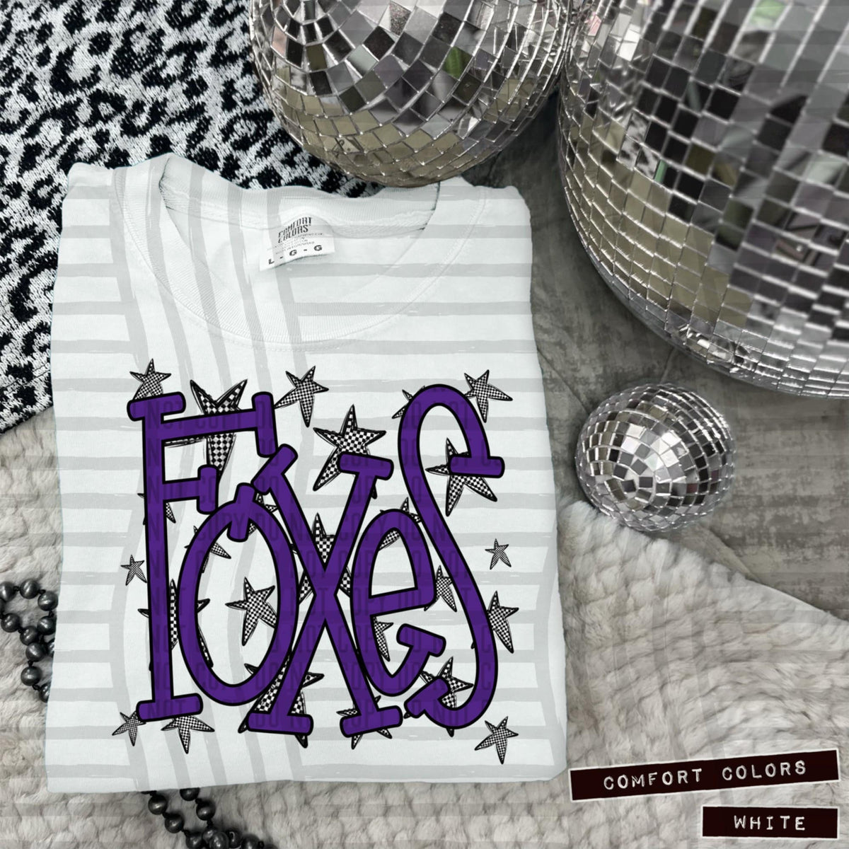 Purple Staggered Mascots (Caplinger)