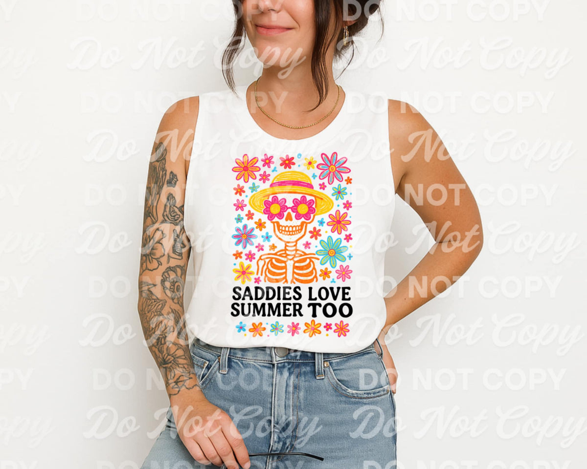 Saddies love summer too 106085 DTF transfer